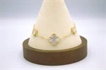 צמיד זהב עיצוב VAN CLEEF 2